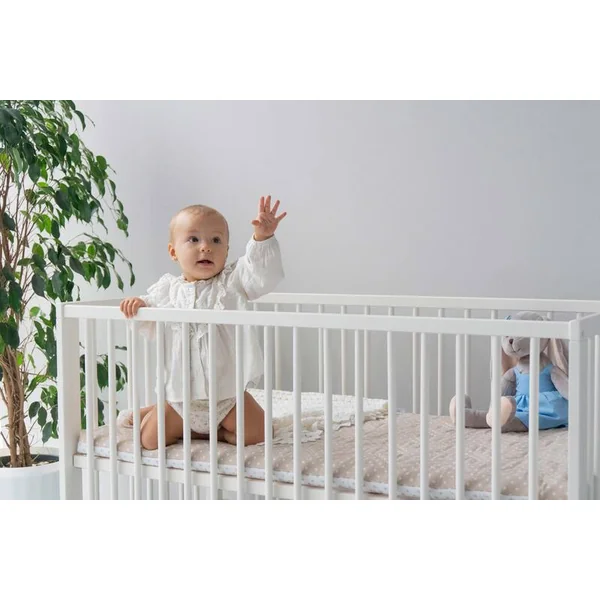 Matelas roulant de voyage 120x60, Étoiles Grises