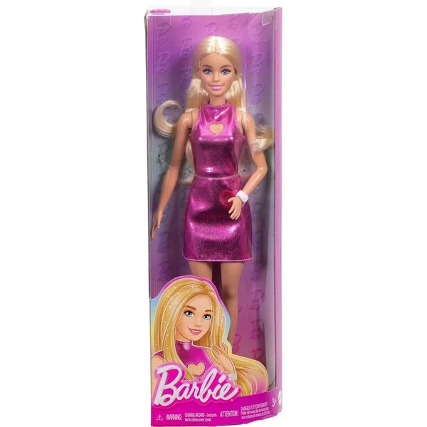 Mattel Barbie mannequin Robe brillante avec cœur