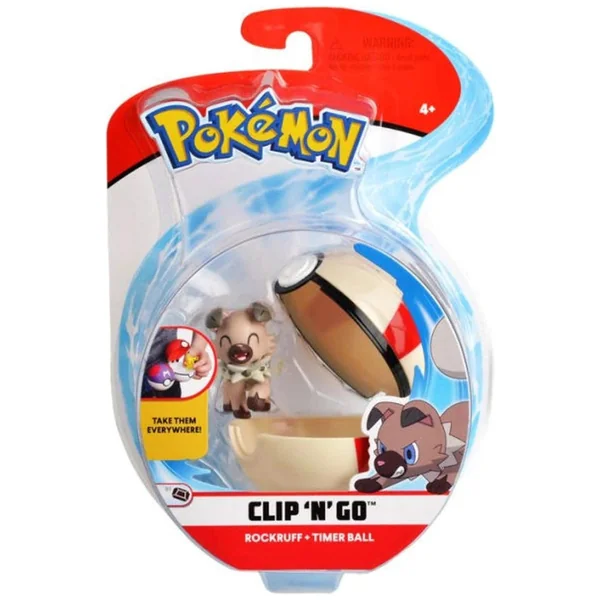 Mattel - Pokemon Click and Go Toy Playsets - Assorted