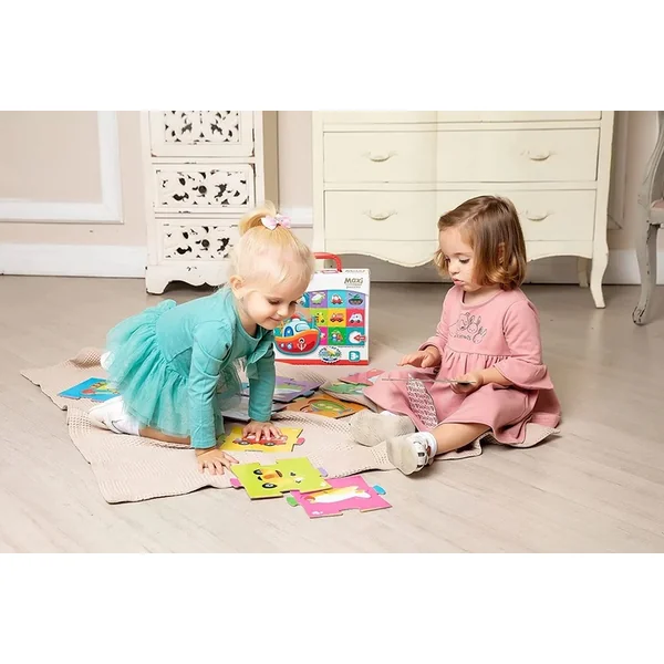 MAXI puzzle 24. Véhicules (61*47 cm)