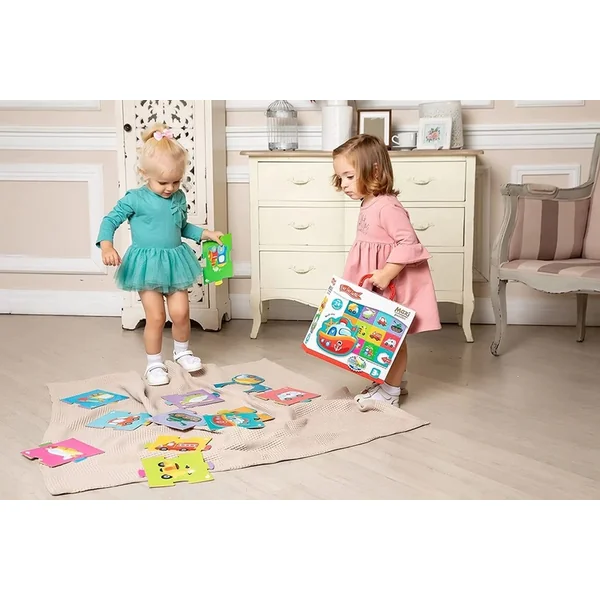 MAXI puzzle 24. Véhicules (61*47 cm)