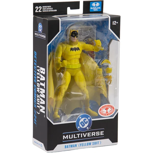 McFarlane figurine DC - Batman Yellow Suit (Detective Comics #241