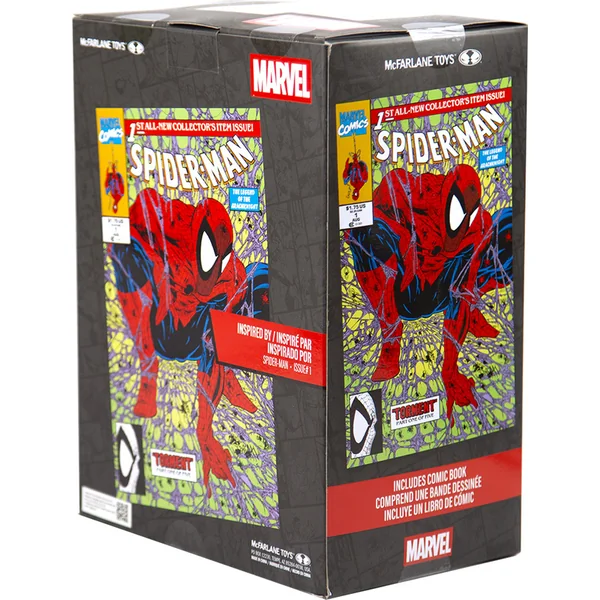 McFarlane Marvel collection 1:6TH WV6 - Spiderman Costume Noir (Chase)