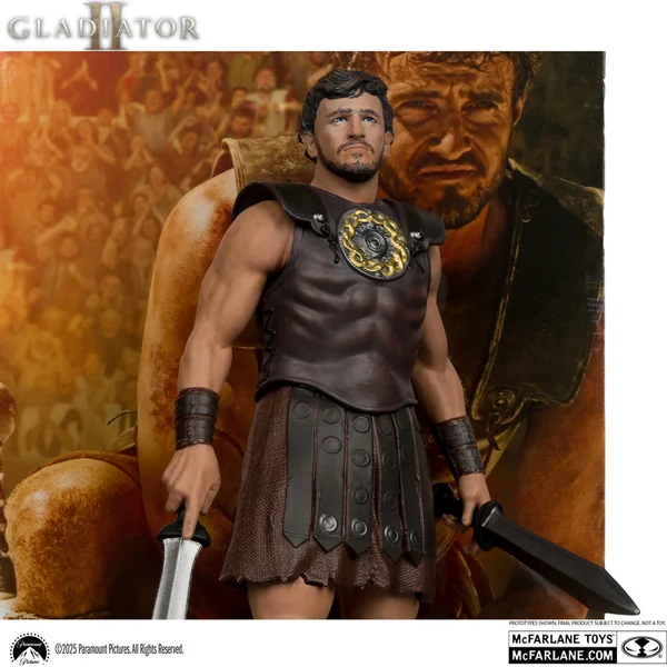 McFarlane Movie Maniacs 6in Posed – Paramount WV1 – Maximus Decimus Meridius (Gladiateur)