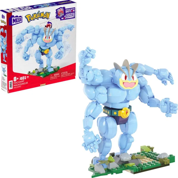 MEGA POKEMON - FIGURINE MACKOGNEUR A CONSTRUIRE