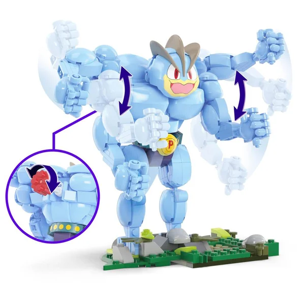 MEGA POKEMON - FIGURINE MACKOGNEUR A CONSTRUIRE