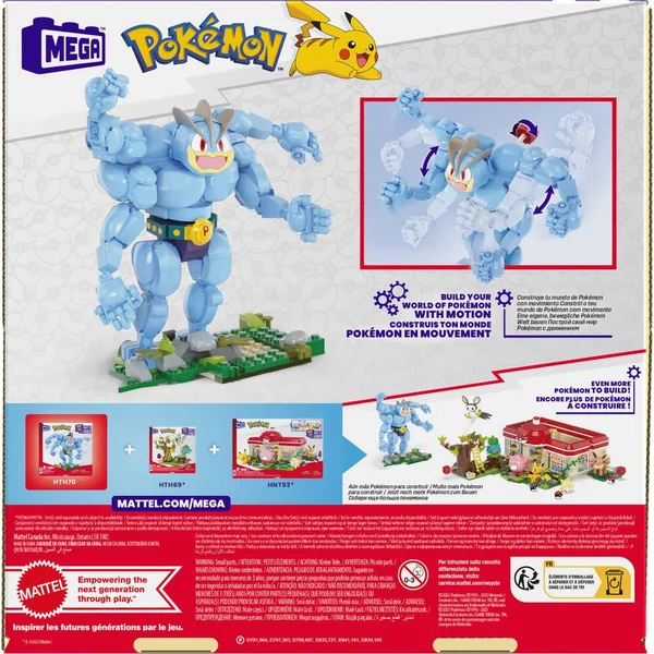 MEGA POKEMON - FIGURINE MACKOGNEUR A CONSTRUIRE