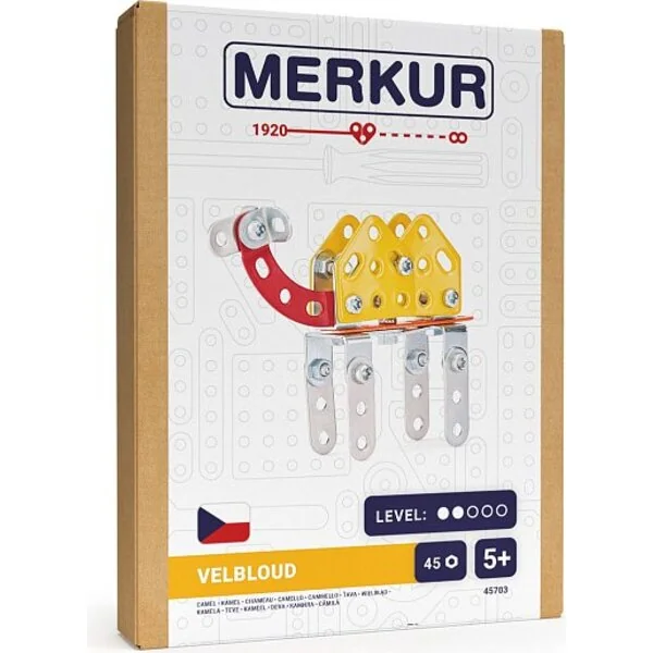 Merkur - Mini ZOO - Chameau, 45 pièces