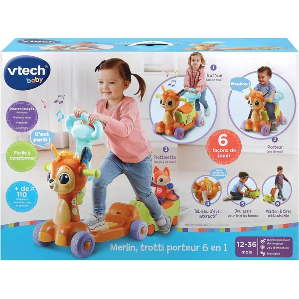 MERLIN TROTTI PORTEUR 6 EN 1