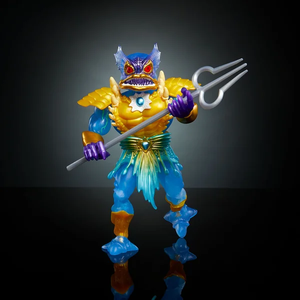 Mer-Man figurine Deluxe MOTU x TMNT Turtles of Grayskull Mattel 14 cm