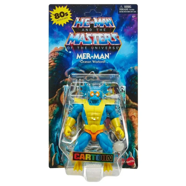 Mer-Man figurine Masters of the Universe Origins Cartoon Collection Mattel 14 cm