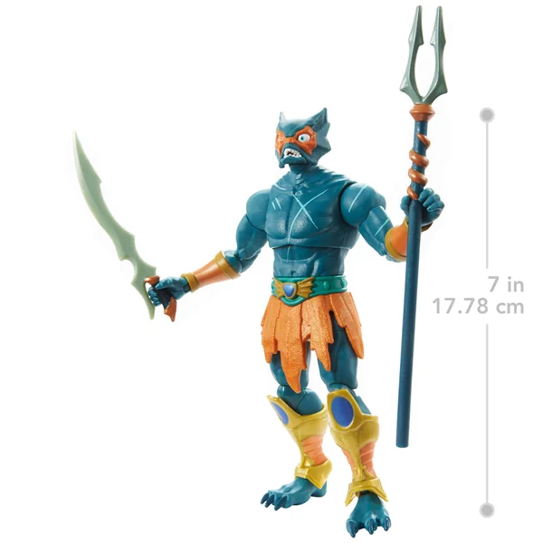Mer-Man figurine Masters of the Universe Revelation Masterverse Mattel 18 cm
