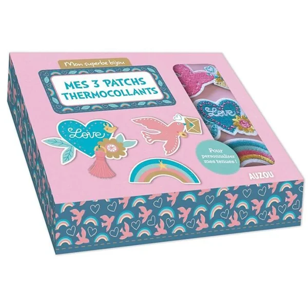 MES 3 PATCHES THERMOCOLLANTS