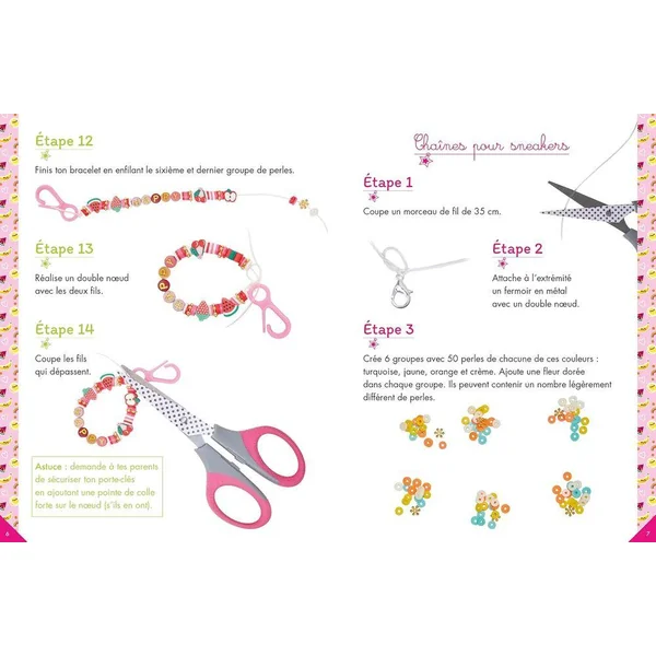 MES BIJOUX ET ACCESSOIRES GOURMANDS - COFFRET AVEC ACCESSOIRES