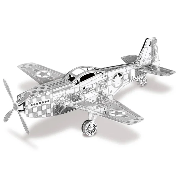 METAL EARTH AVIATION - MAQUETTE MUSTANG P-51
