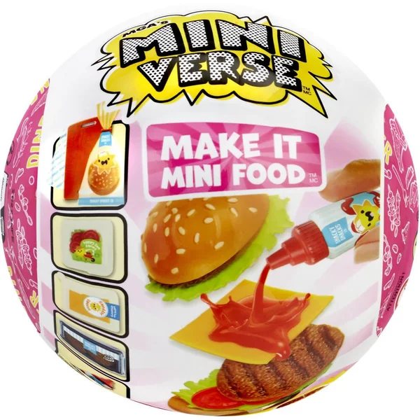 MGA'S MINIVERSE- MAKE IT MINI FOODS: DINER EDITION - SERIE 3
