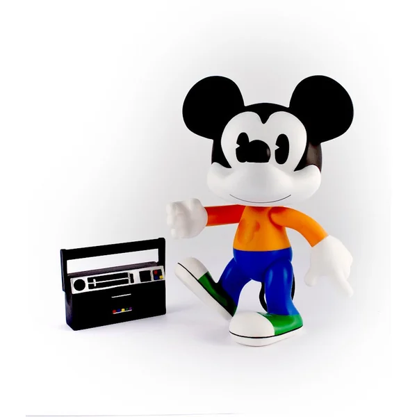 MICKEY: ARTOYZ MICKEY STEREO STREET - figurine vinyl articulée 22 cm