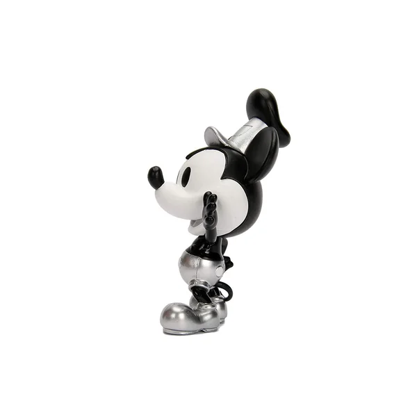 MICKEY MOUSE, THE TRUE ORIGINAL 90 YEARS: MICKEY, STEAMBOAT WILLIE - figurine en métal 12 cm (METALFIGS)