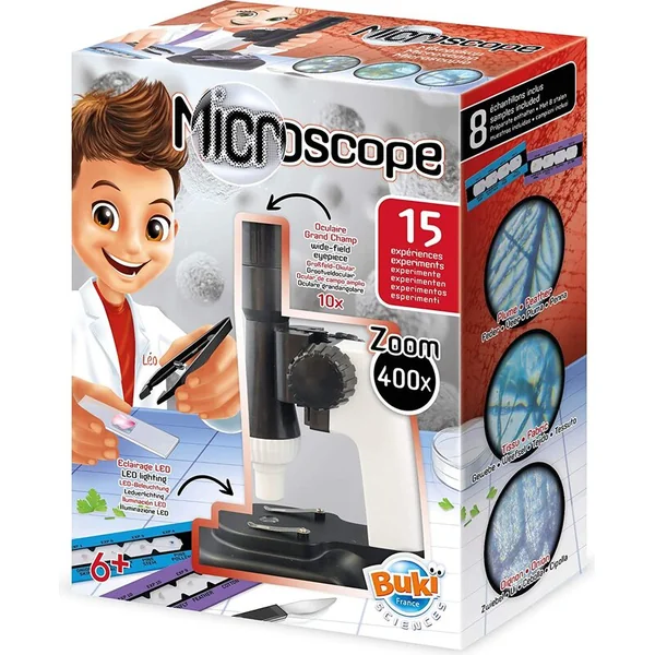 Microscope Buki - 15 expériences (MR400)