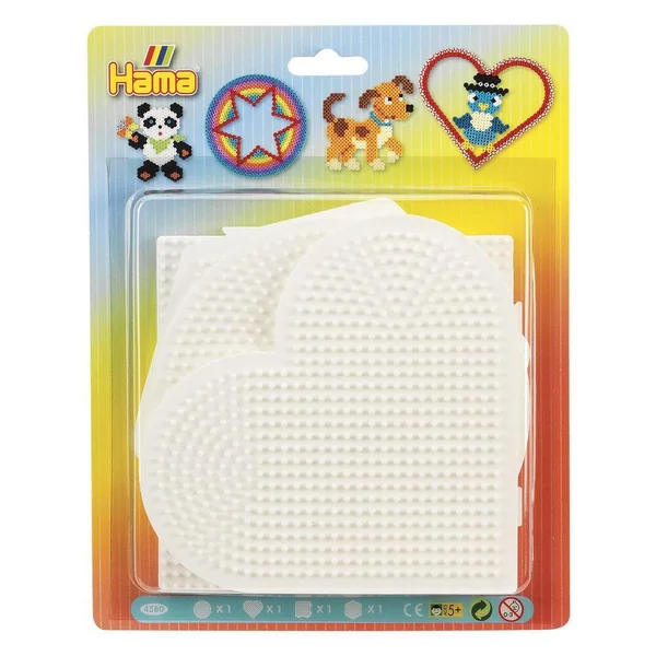 MIDI PLAQUES BLISTER GRAND MODELE X 4 GÉOMÉTRIQUES