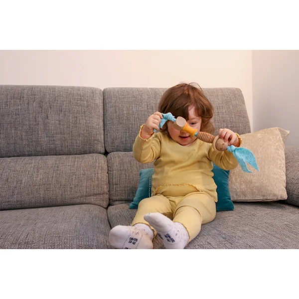 Milaniwood - Jeu sensoriel pour les tout-petits - chenille