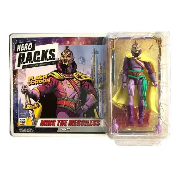 Ming The Merciless figurine Flash Gordon Hero H.A.C.K.S Boss Fight Studio
