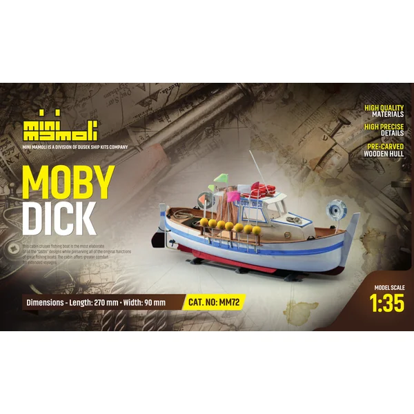 MINI MAMOLI Moby Dick 1:35 kit