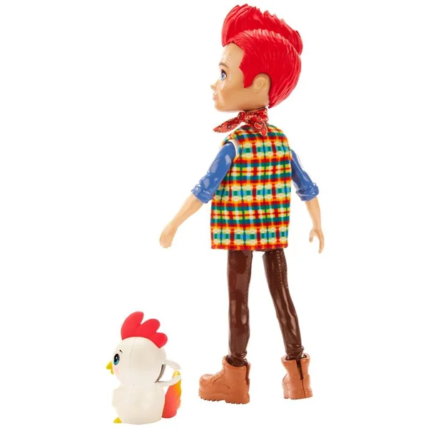 MINI POUPEE REDWARD COQ & CLUCK 15 CM