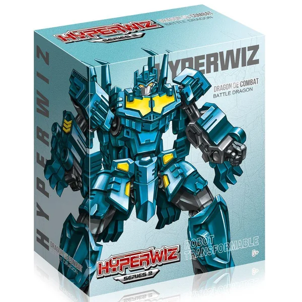 MINI ROBOT TRANSFORMABLE DRAGON DE COMBAT