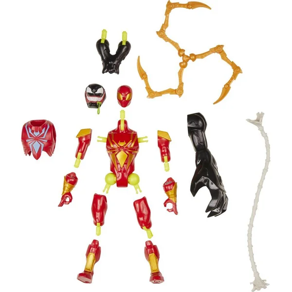 MIX MASHERS - SPIDER MAN - FIGURINE DELUXE IRON SPIDER