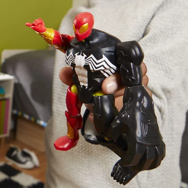 MIX MASHERS - SPIDER MAN - FIGURINE DELUXE IRON SPIDER