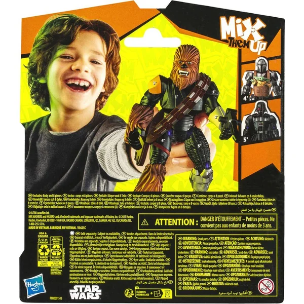 MIX MASHERS - STAR WARS - FIGURINE CHEWBACCA