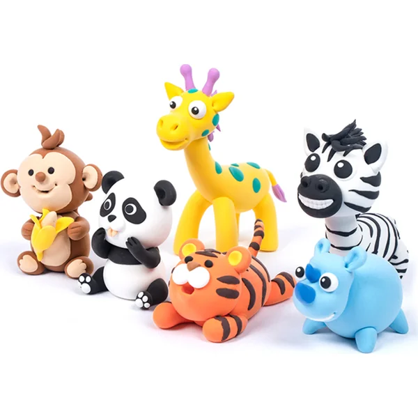 MODELO Pâte autodurcissante – animaux