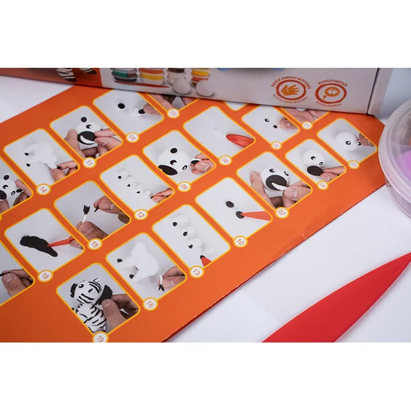 MODELO Pâte autodurcissante – animaux