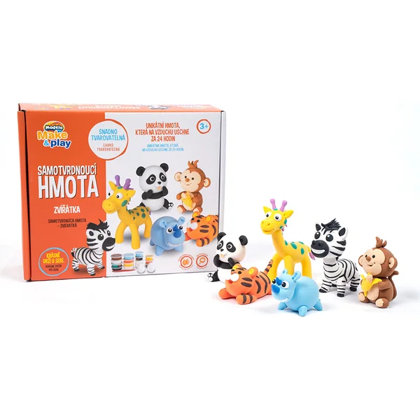 MODELO Pâte autodurcissante – animaux