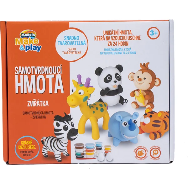 MODELO Pâte autodurcissante – animaux