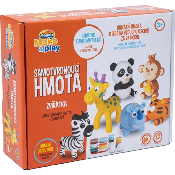 MODELO Pâte autodurcissante – animaux