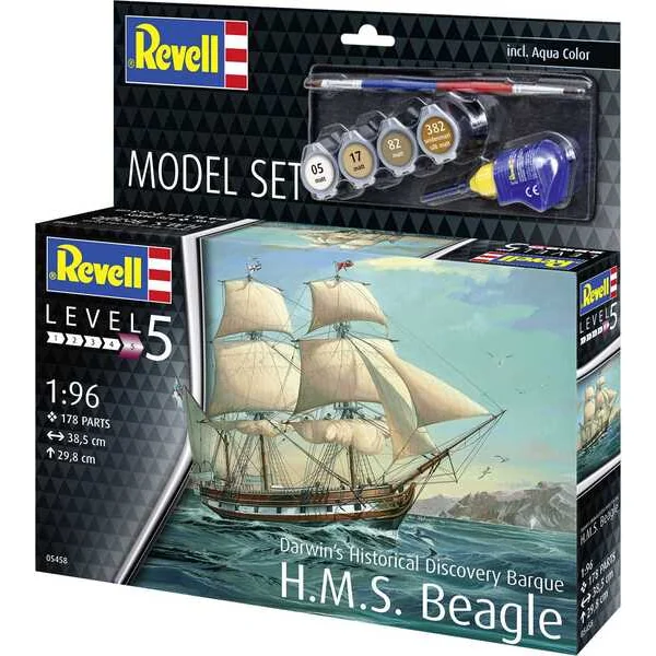 ModelSet bateau 65458 - HMS Beagle (1:96)
