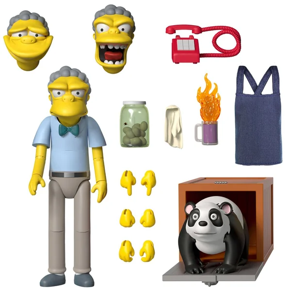 Moe figurine Ultimate Les Simpson Super7 18 cm