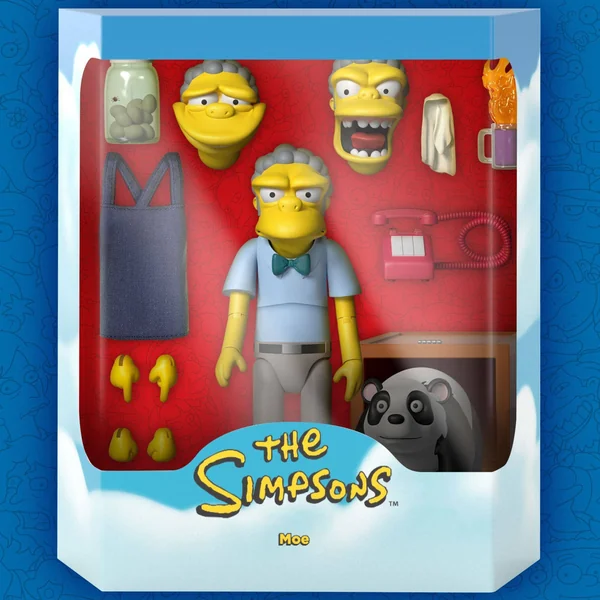 Moe figurine Ultimate Les Simpson Super7 18 cm
