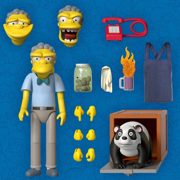 Moe figurine Ultimate Les Simpson Super7 18 cm