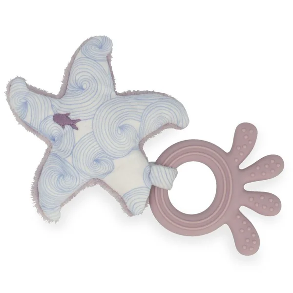 MON ANNEAU DE DENTITION ETOILE DE MER