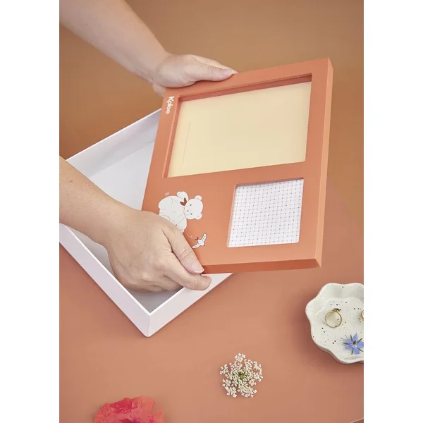 MON CADRE A SOUVENIRS TERRACOTTA