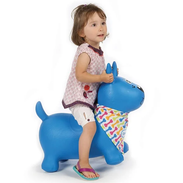 MON CHIEN SAUTEUR BLEU