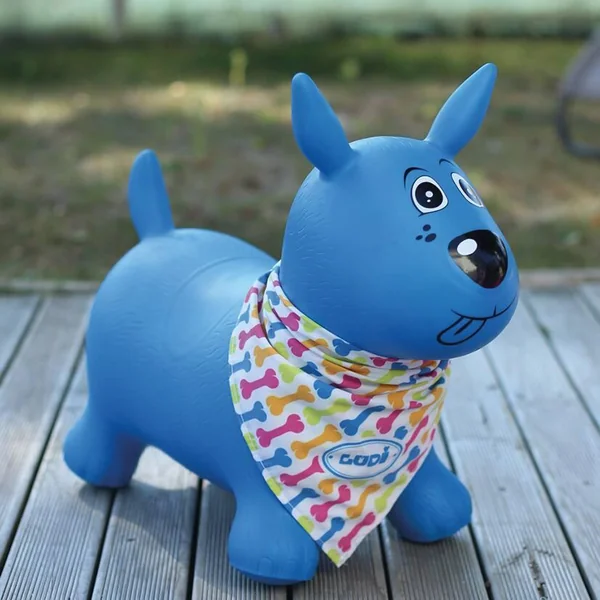 MON CHIEN SAUTEUR BLEU