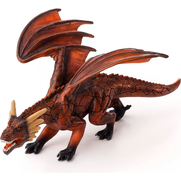 Mon dragon de feu avec une mâchoire mobile