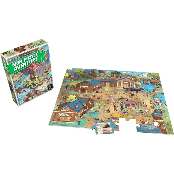 MON PUZZLE AVENTURE PETITS DETECTIVES