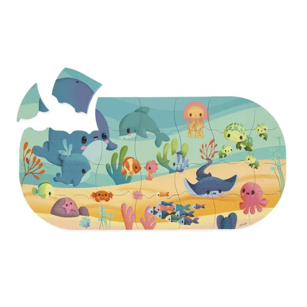 MON PUZZLE DE BAIN OCEAN 28 PIECES
