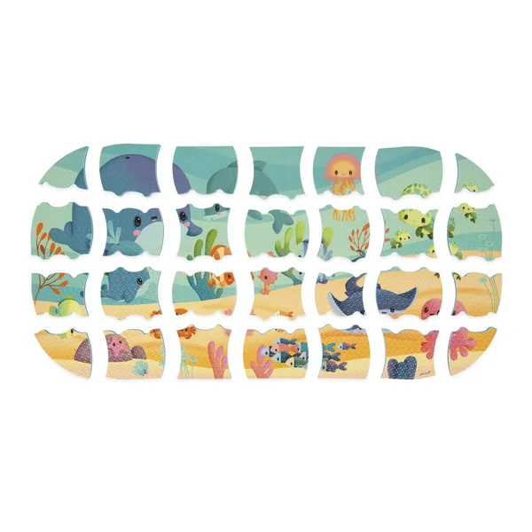 MON PUZZLE DE BAIN OCEAN 28 PIECES