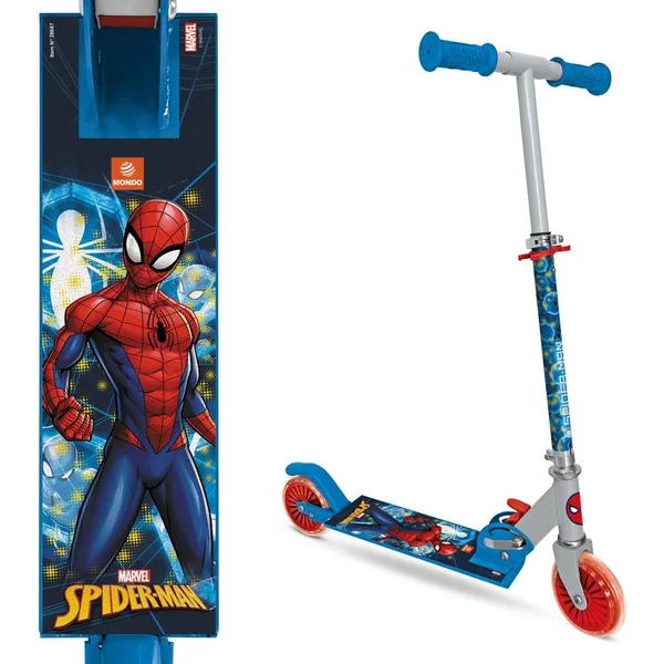 MONDO - TROTTINETTE 2 ROUES PLIABLE - SPIDER-MAN